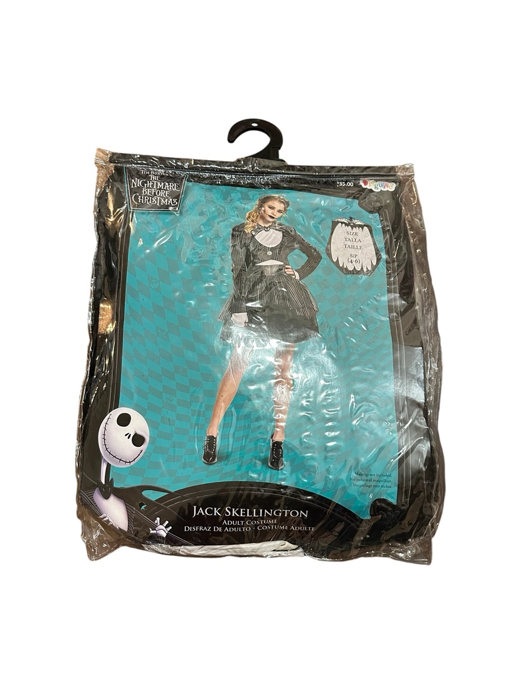 Disguise The Nightmare Before Christmas Jack Skellington Halloween Costume Small